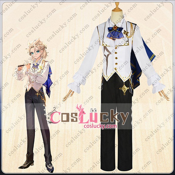 Genshin Impact Albedo Orchestra Concert Cosplay Costume