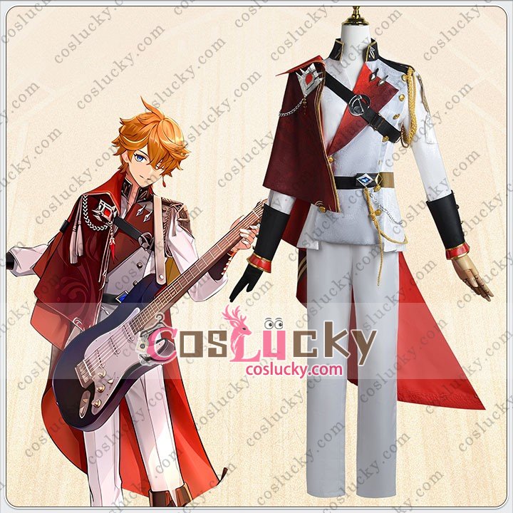 Genshin Impact Tartaglia Orchestra Concert Cosplay Costume