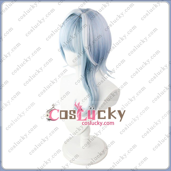 Genshin Impact Eula Cosplay Wig