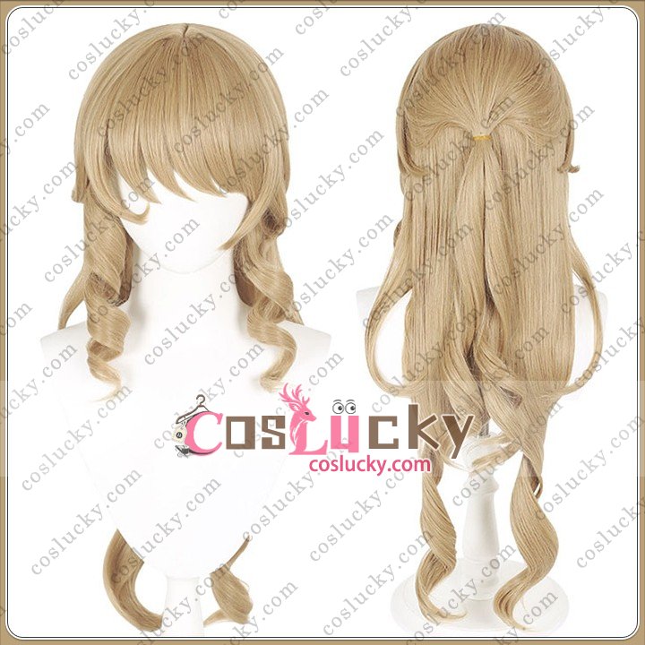 Genshin Impact Navia Cosplay Wig