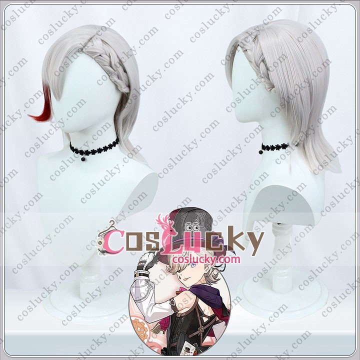 Genshin Impact Lyney Cosplay Wig