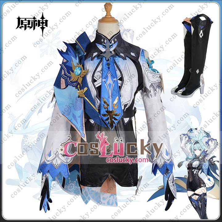 Genshin Impact Eula Cosplay Costume