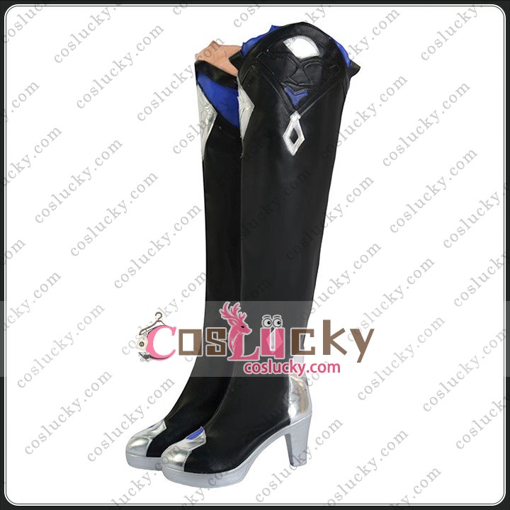 Genshin Impact Eula Cosplay Shoes