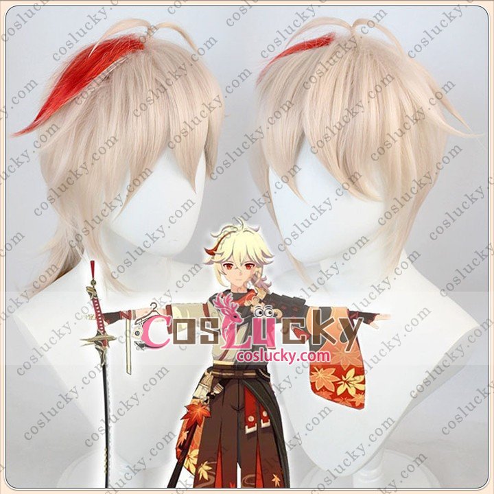 Genshin Impact Kaedehara Kazuha Cosplay Wig