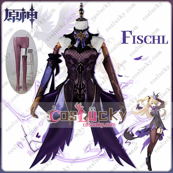Genshin Impact Fischl Cosplay Costume