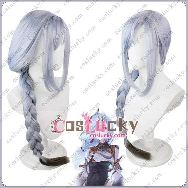 Genshin Impact Shenhe Skin Cosplay Wig