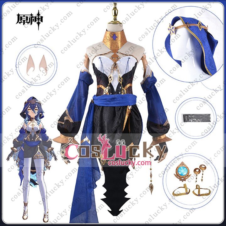 Genshin Impact Layla Cosplay Costume