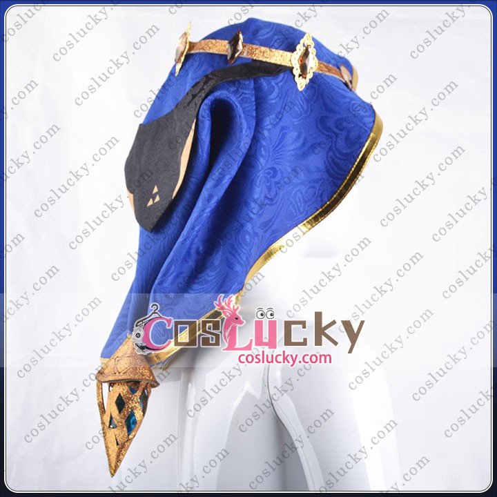 Blue Purple Gold Cosplay Costume