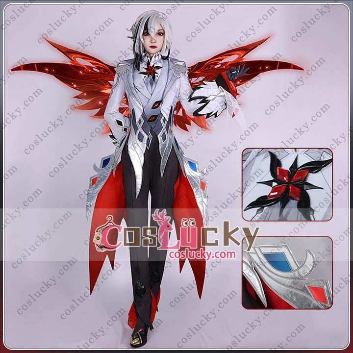 Genshin Impact Arlecchino Cosplay Costume