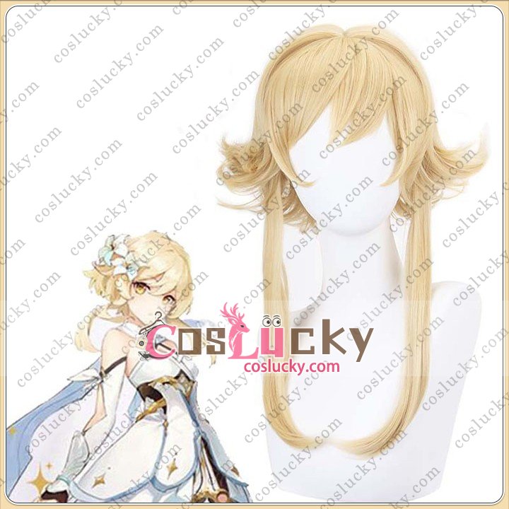 Genshin Impact Lumine Cosplay Wig