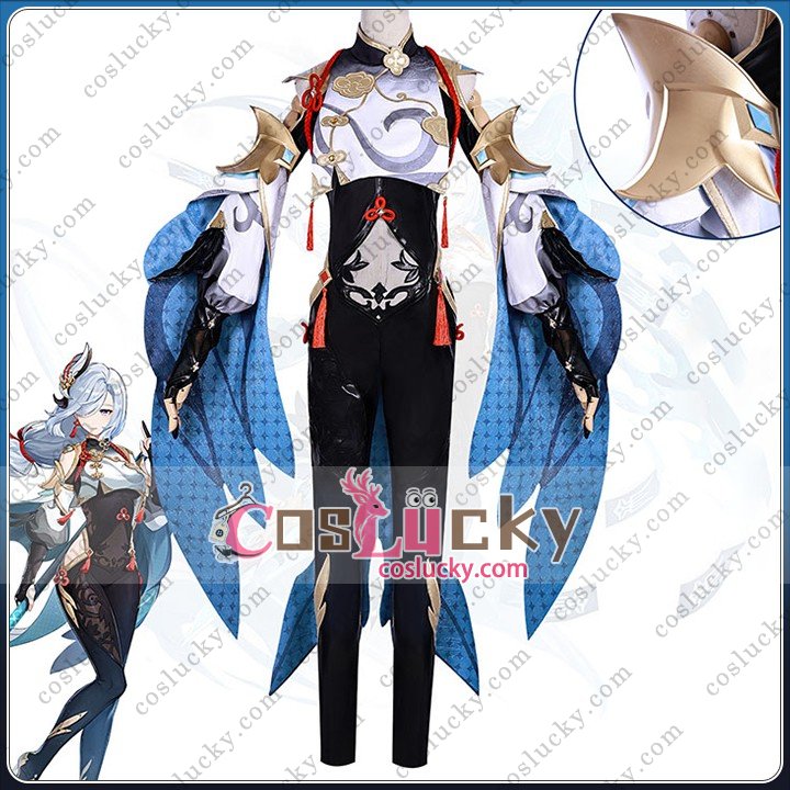 Genshin Impact Shenhe Skin Cosplay Costume
