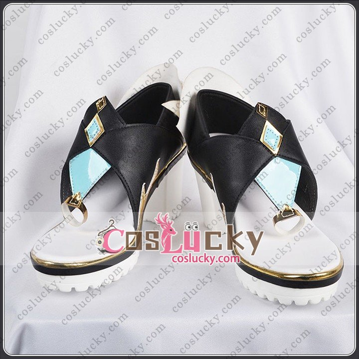 Genshin Impact Shenhe Cosplay Shoes