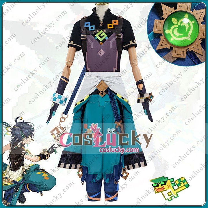Genshin Impact Kinich Cosplay Costume