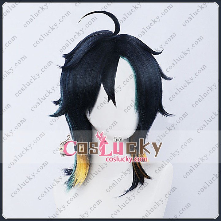 Genshin Impact Kinich Cosplay Wig
