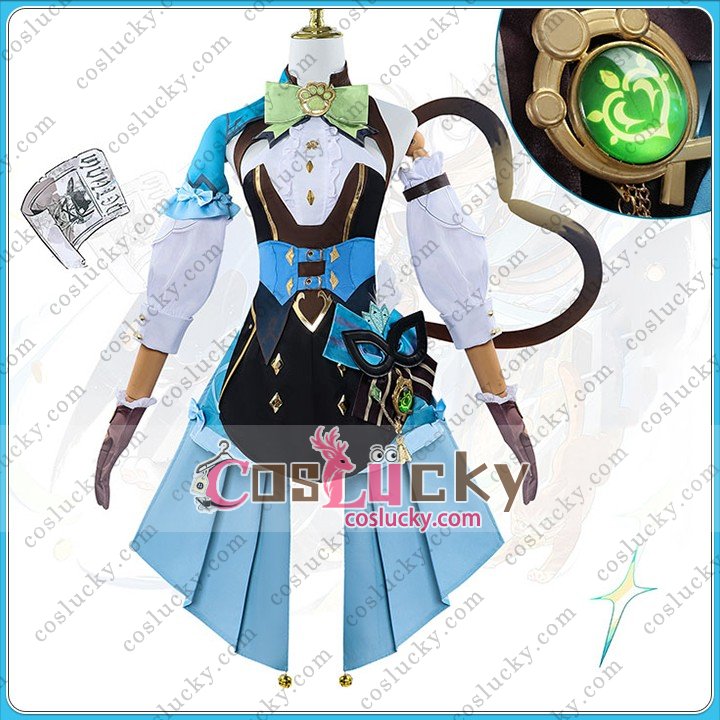 Genshin Impact Kirara Cosplay Costume Set