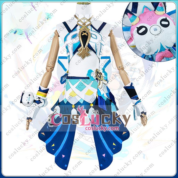 Genshin Impact Mualani Cosplay Costume
