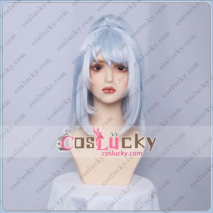 Genshin Impact Mualani Cosplay Wig
