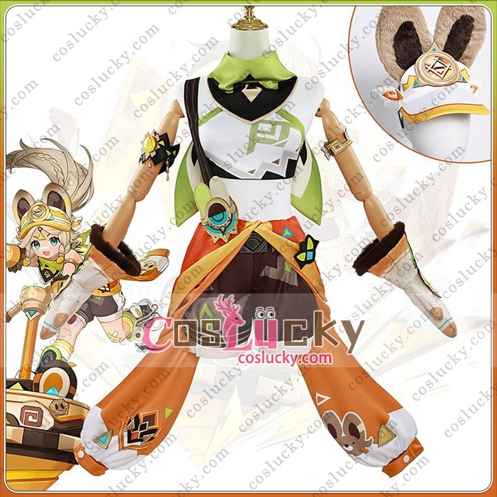 Genshin Impact Kachina Cosplay Costume