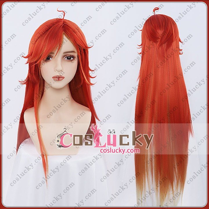 Genshin Impact Mavuika Cosplay Wig