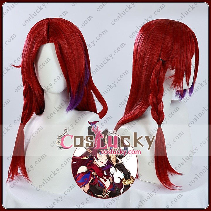 Genshin Impact Chasca Cosplay Wig