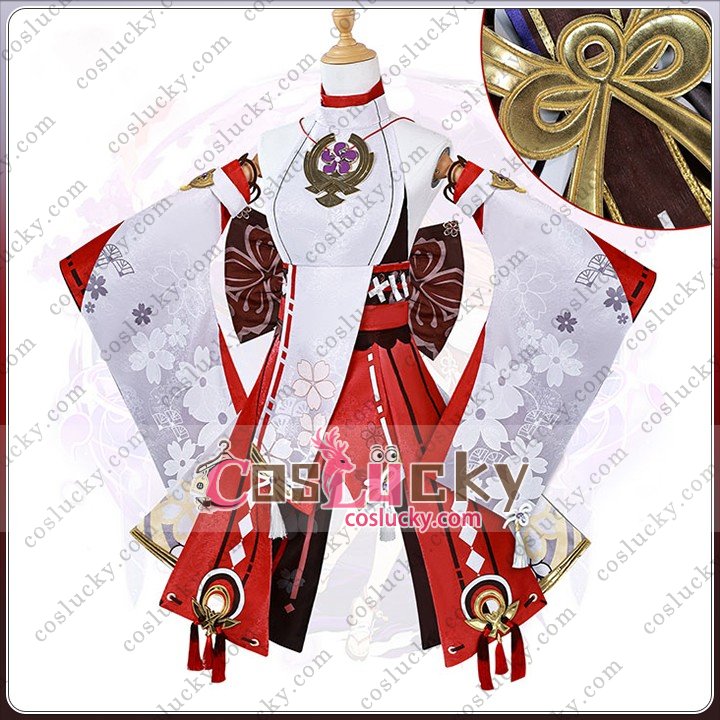 Genshin Impact Yae Miko Cosplay Costume