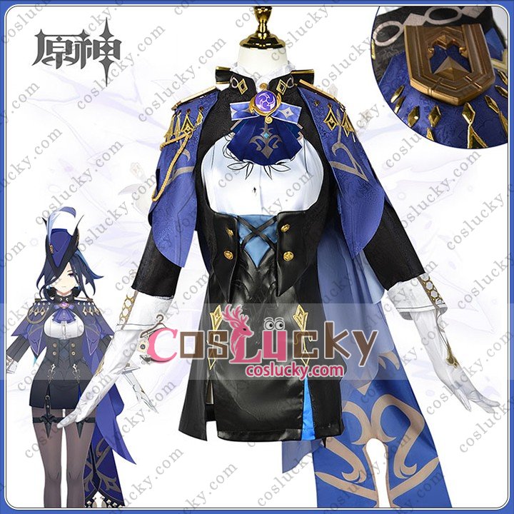 Genshin Impact Clorinde Cosplay Costume