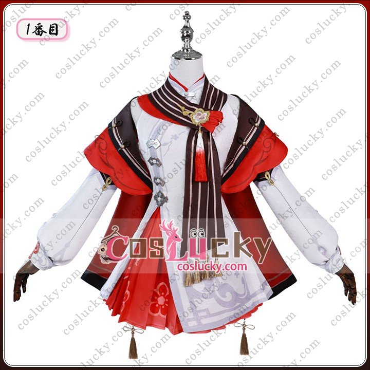 Genshin Impact Hu Tao Xiangling Lantern Rite Costume