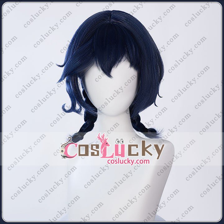 Genshin Impact Xiangling Lantern Rite Cosplay Wig