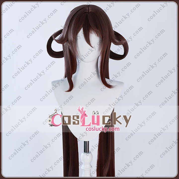 Genshin Impact Hu Tao Lantern Rite Cosplay Wig
