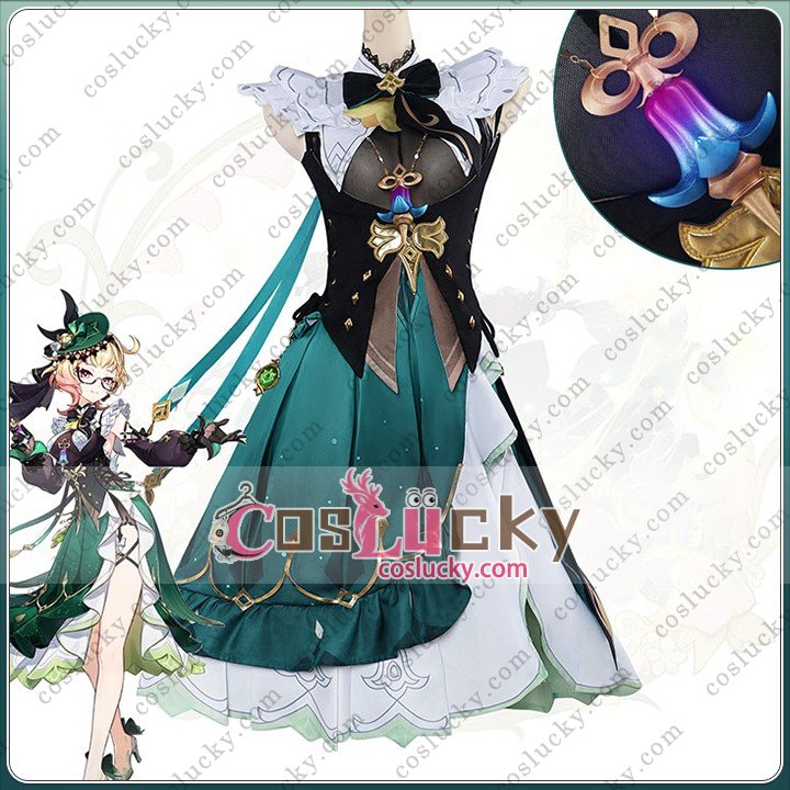 Genshin Impact Emilie Deluxe Cosplay Costume