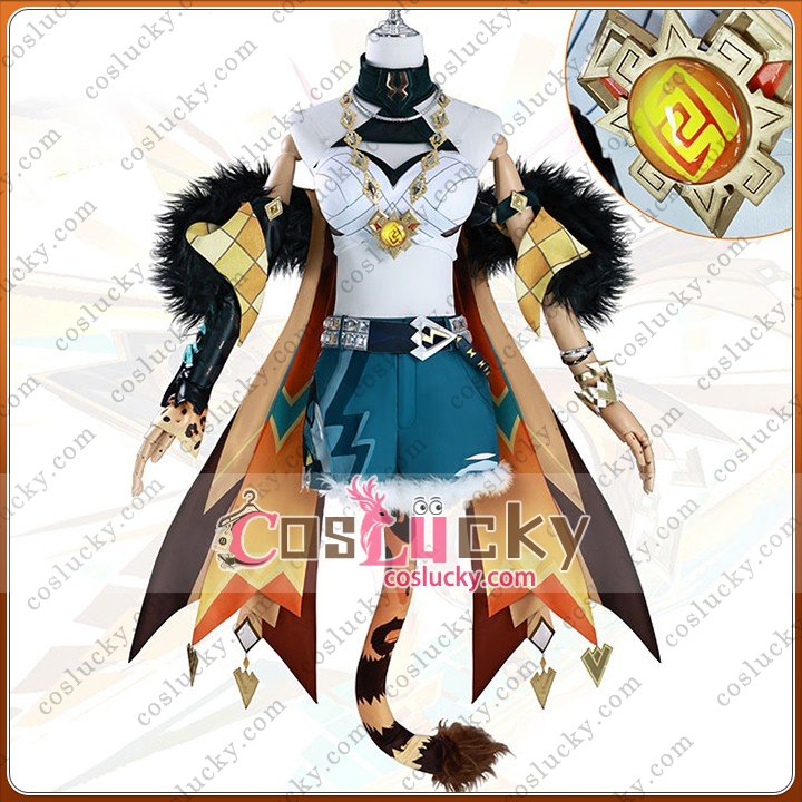 Genshin Impact Xilonen Cosplay Costume
