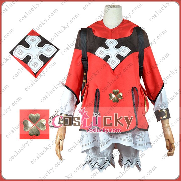 Genshin Impact Klee Cosplay Costume