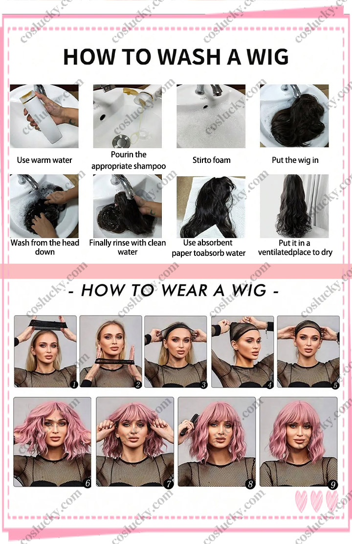 Genshin Impact Nilou New Skin Cosplay Wig
